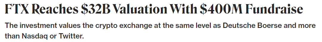 https://www.coindesk.com/business/2022/01/31/ftx-reaches-32b-valuation-with-400m-fundraise/