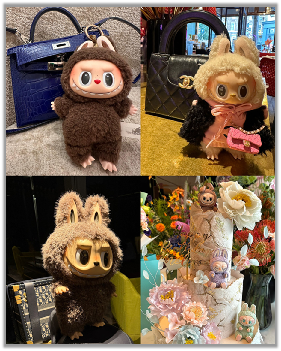 멜리사의 가방에 달린 라부부 인형(Melissa 제공)