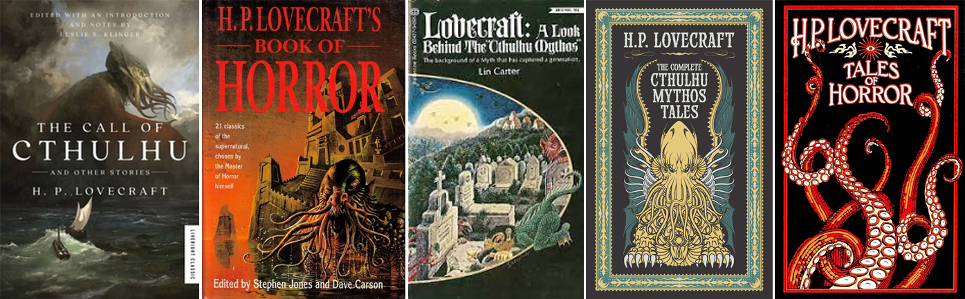 H.P. 러브크래프트의 책들