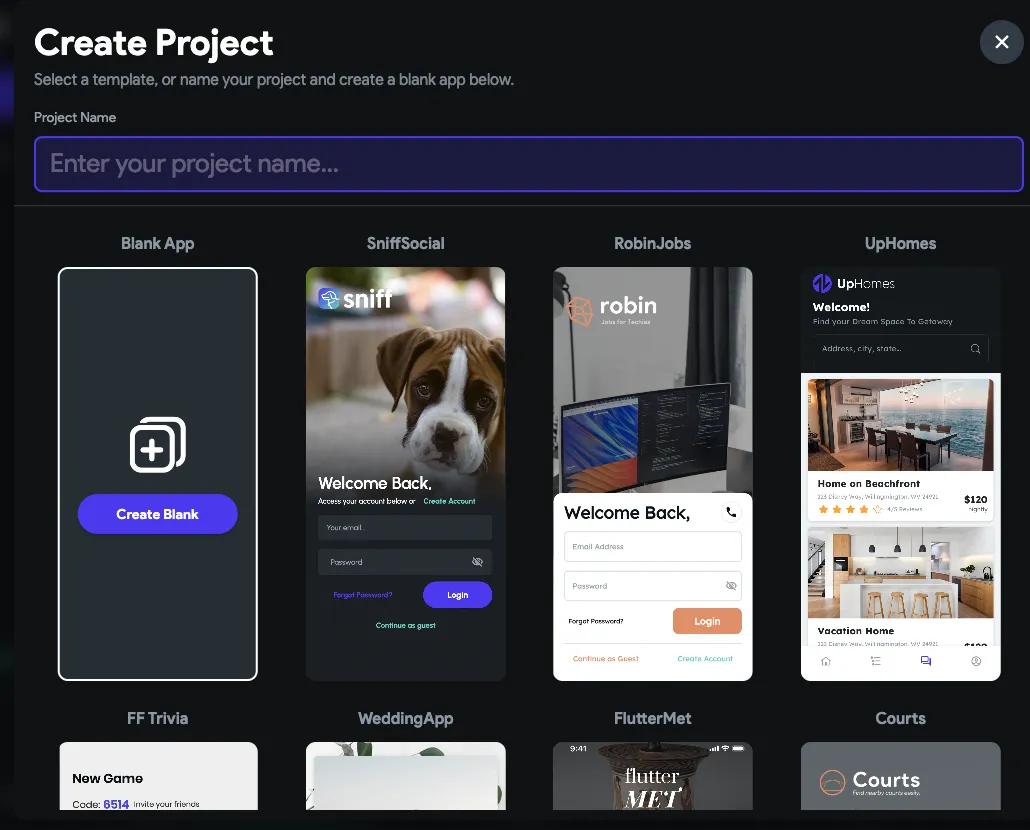 나름 풍부한 예제 프로젝트들