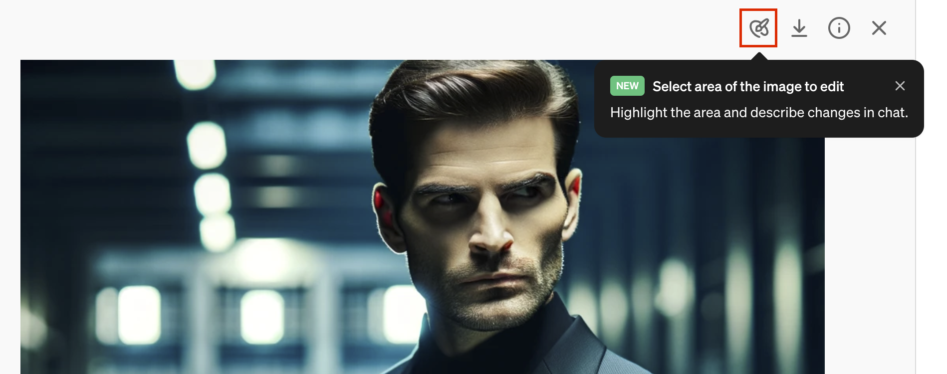 브러쉬 모양을 클릭하여 편집 기능을 활성화 합니다