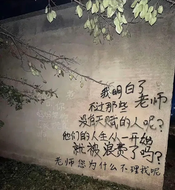 알겠습니다, 선생님. 그런데 재능 없는 사람들은 어떻게 되나요. 그들의 인생은 처음부터 낭비된 걸까요. 선생님, 왜 대답해 주지 않나요.