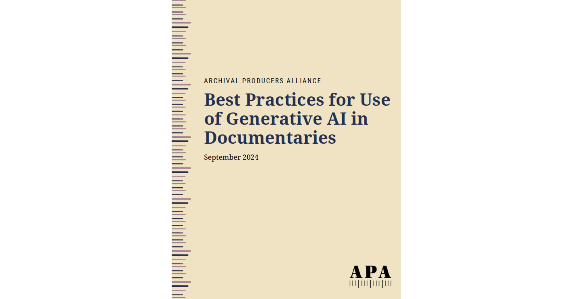 다큐멘터리 제작을 위한 생성형 AI활용 모범 사례 (클릭 시 이동)