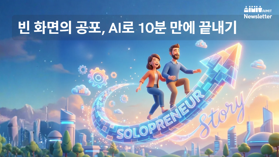 빈 화면의 공포, AI로 10분 만에 끝내기의 썸네일 이미지