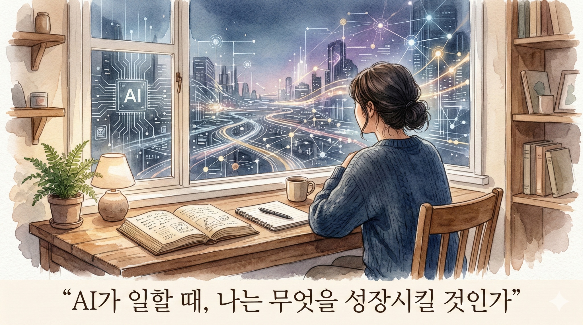 AI가 일할 때, 나는 무엇을 성장시킬 것인가의 썸네일 이미지