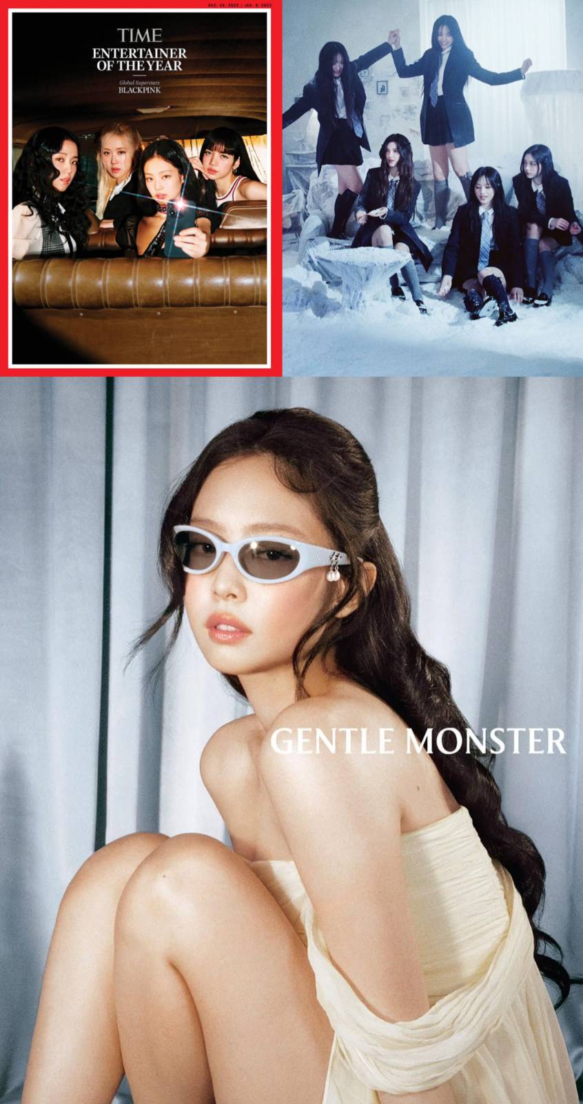상단 좌측부터 © TIME / © thefacemagazine / © GENTLE MONSTER