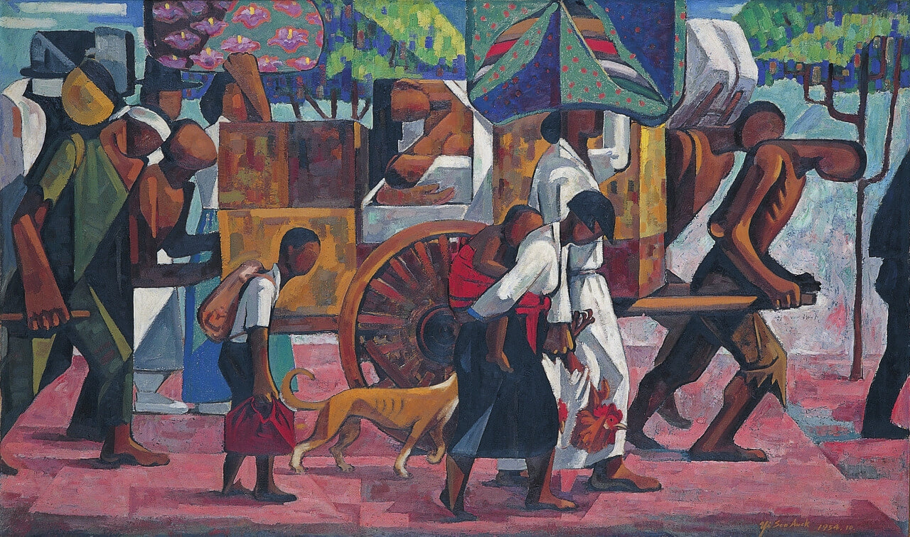 <6.25 동란>, 이수억, 1954년, 가나문화재단 소장