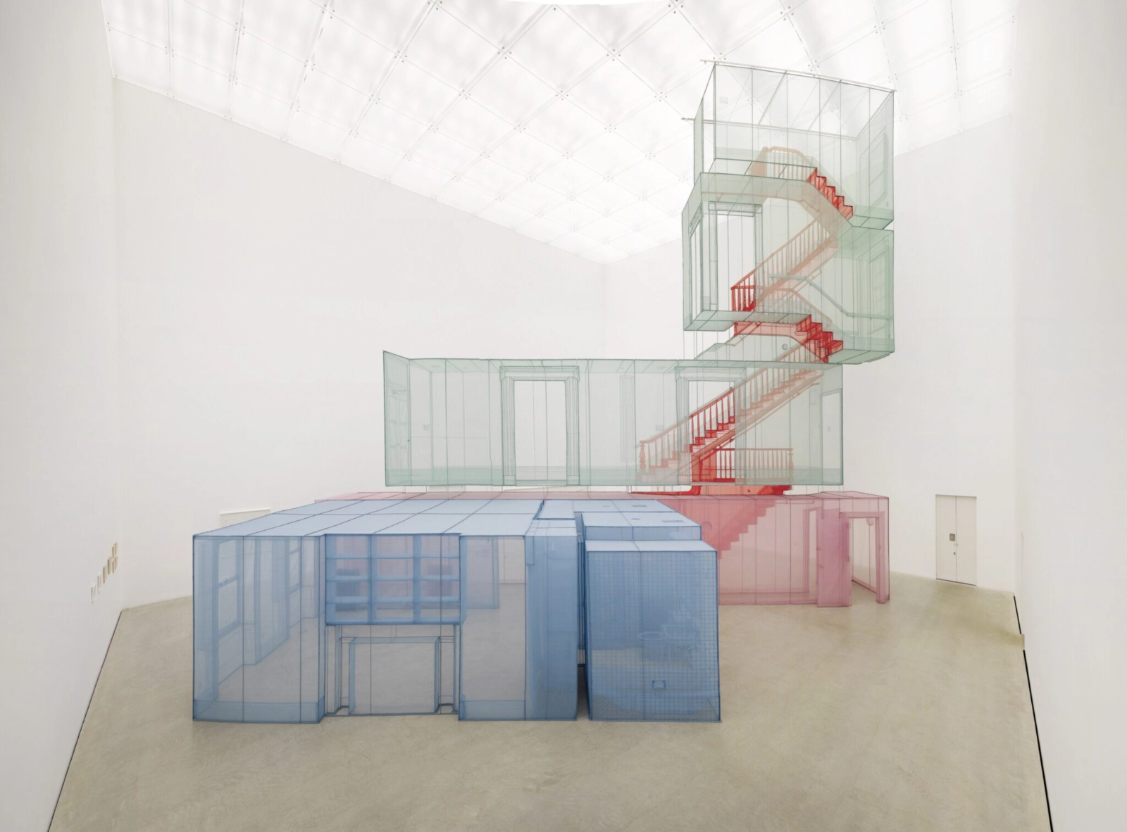 <아파트 A, 복도와 계단, 미국 뉴욕 웨스트 22번가 348번지, NY 10011>(2012), 사진 전택수 © 서도호