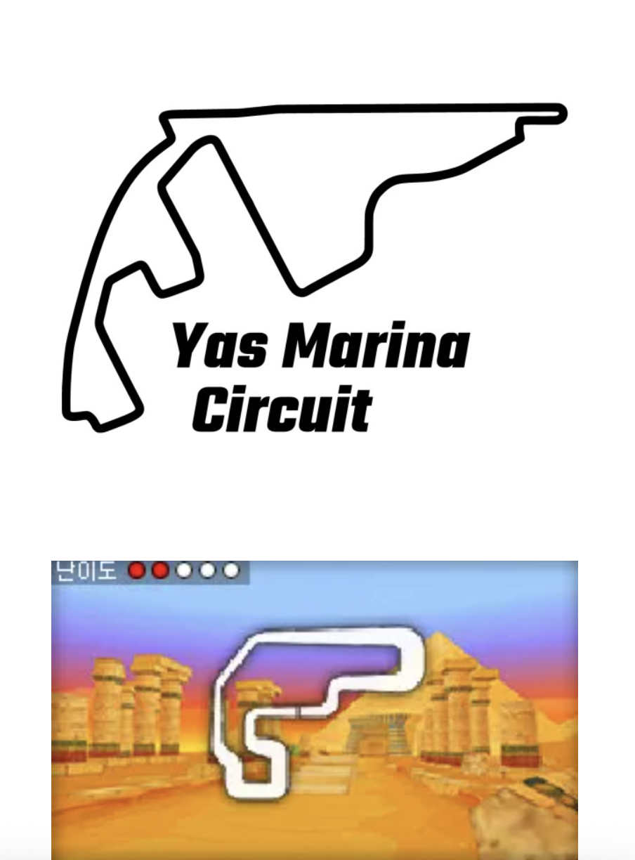 ㅋㅋㅋㅋㅋ 카트라이더에서 제가 젤 좋아했던 맵 중 하나인데 야스 마리나 오마주였네요