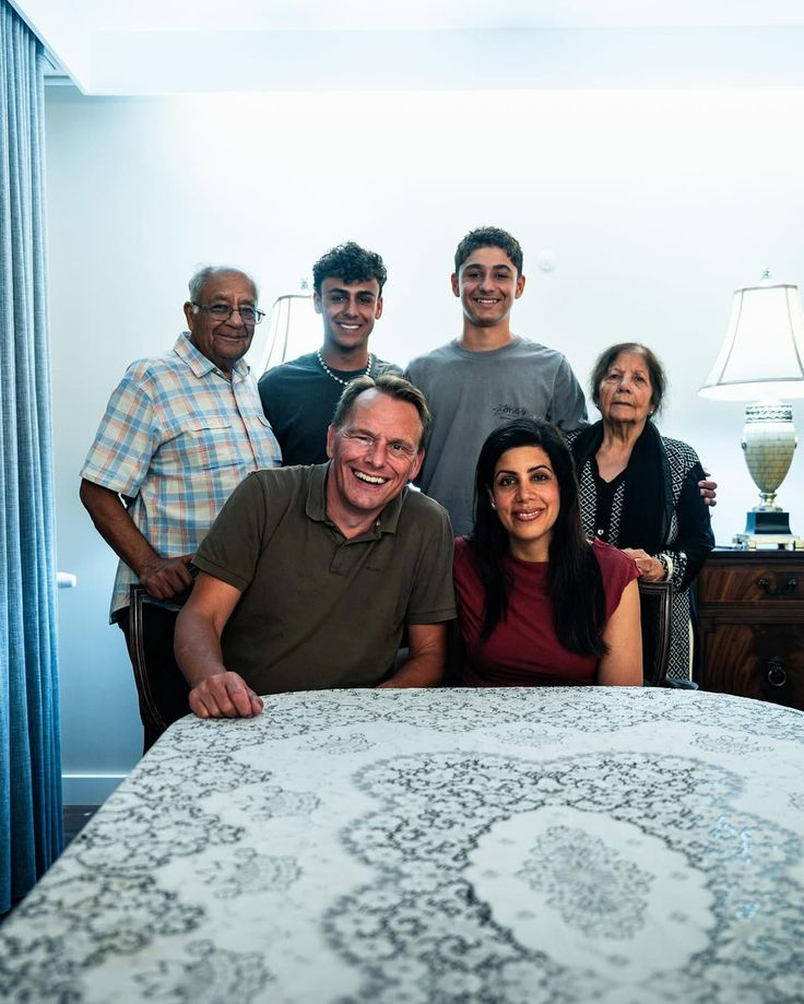 린드블라드의 가족. 다들 인상이 너무 좋으십니다!