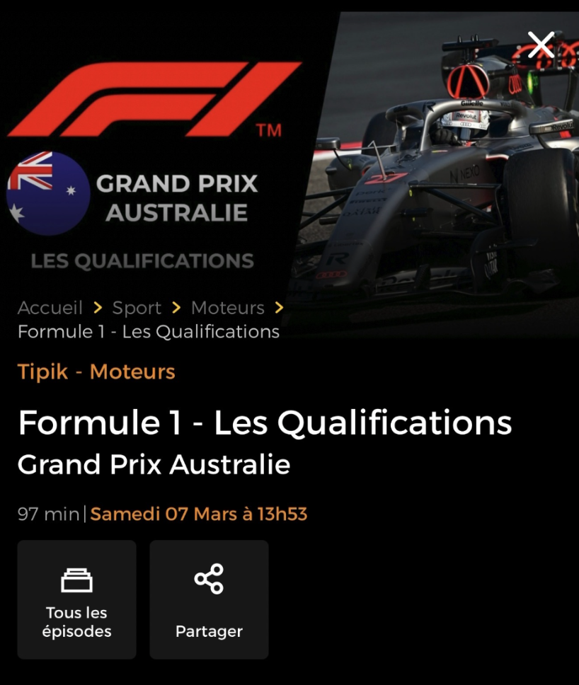 이미지: RTBF 모바일로 접속했을 때 :)&nbsp;&nbsp;