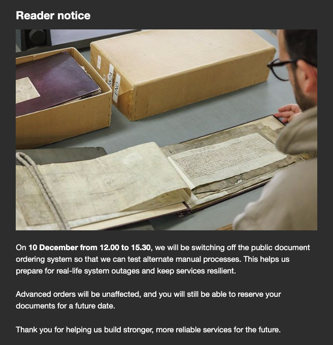 영국 TNA 2025.12.5. 뉴스레터 중 