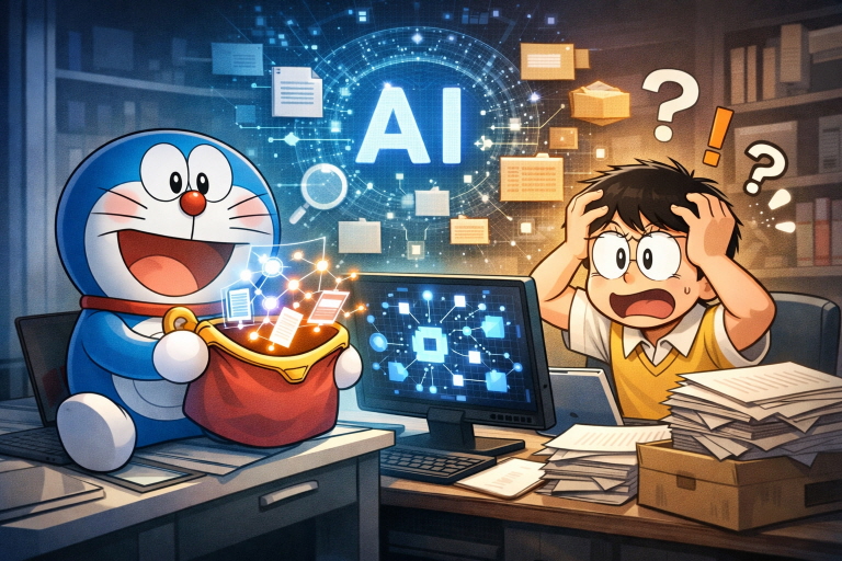 마치 도라에몽 같은 AI의 썸네일 이미지