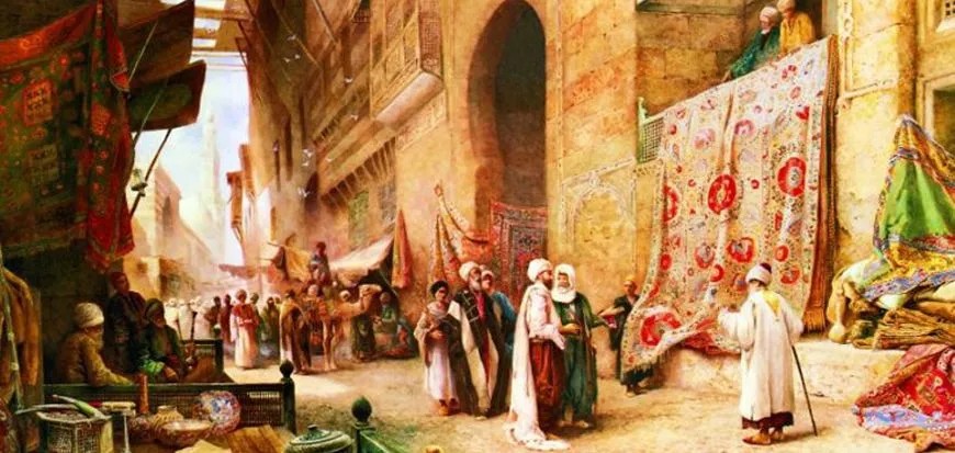 오스만 제국 시기 이스탄불 거리의 모습