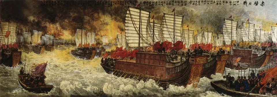 삼국지의 3대 대전 중 하나인 '적벽대전'