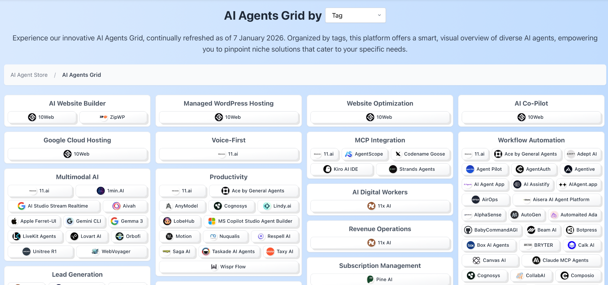 출처: AI Agnet Store