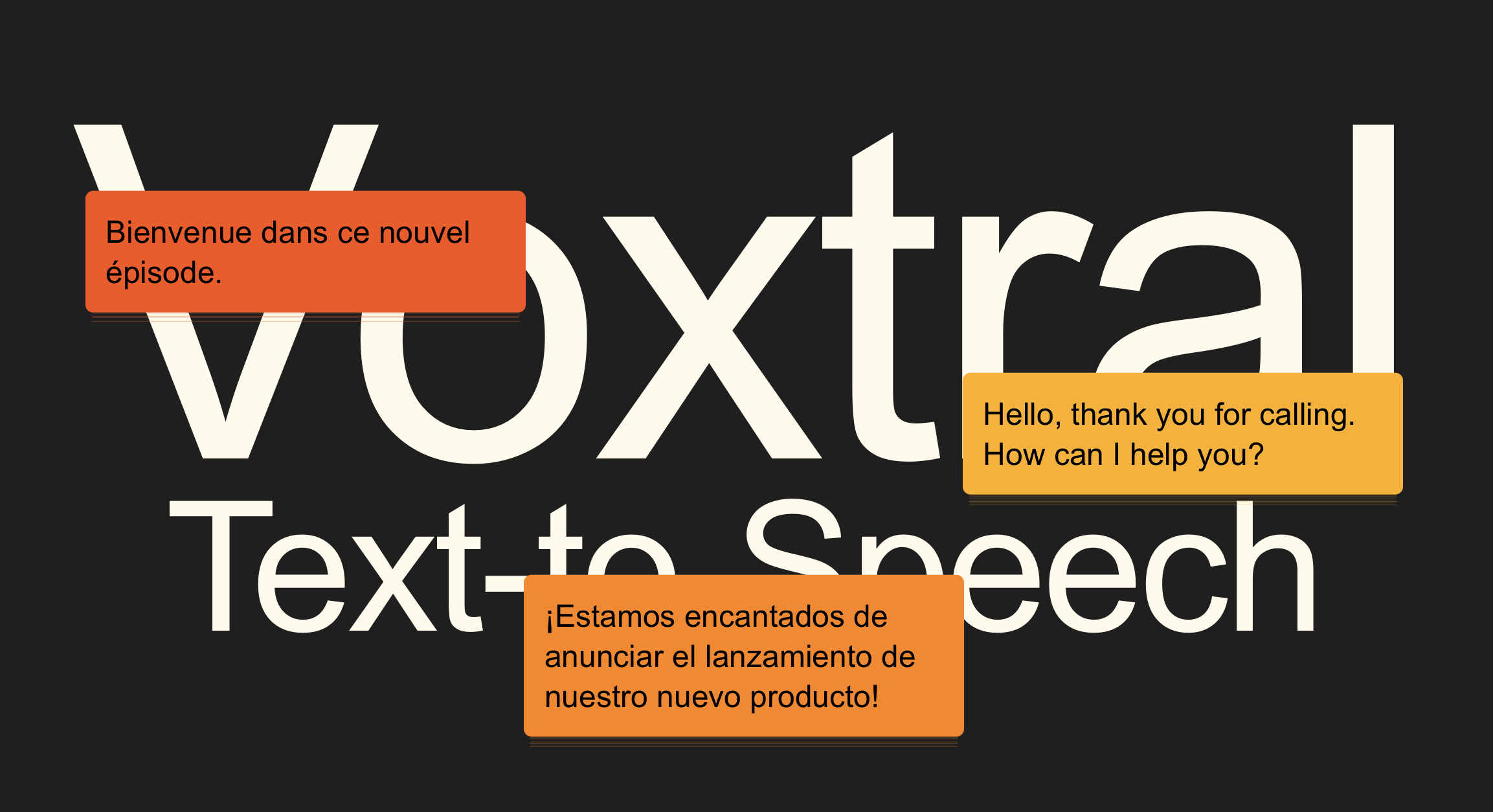 출처: Mistral AI Voxtral 소개 페이지 (https://mistral.ai/news/voxtral-tts)