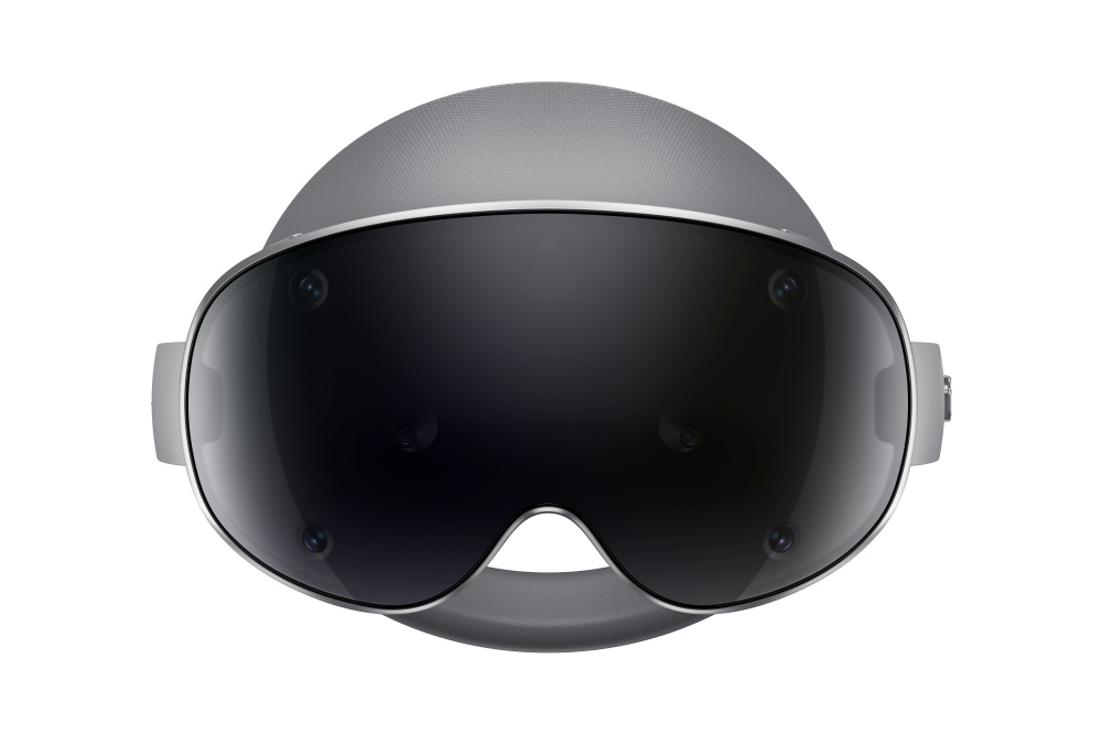 이런 디자인을 '헤드셋'형 이라고 합니다. (삼성 XR 제품)