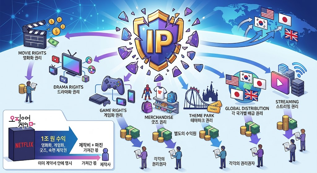 영화, 게임, 굿즈부터 스트리밍까지—계약서 조각 하나하나가 독자적인 수익으로 이어지는 헐리우드 IP의 작동 방식