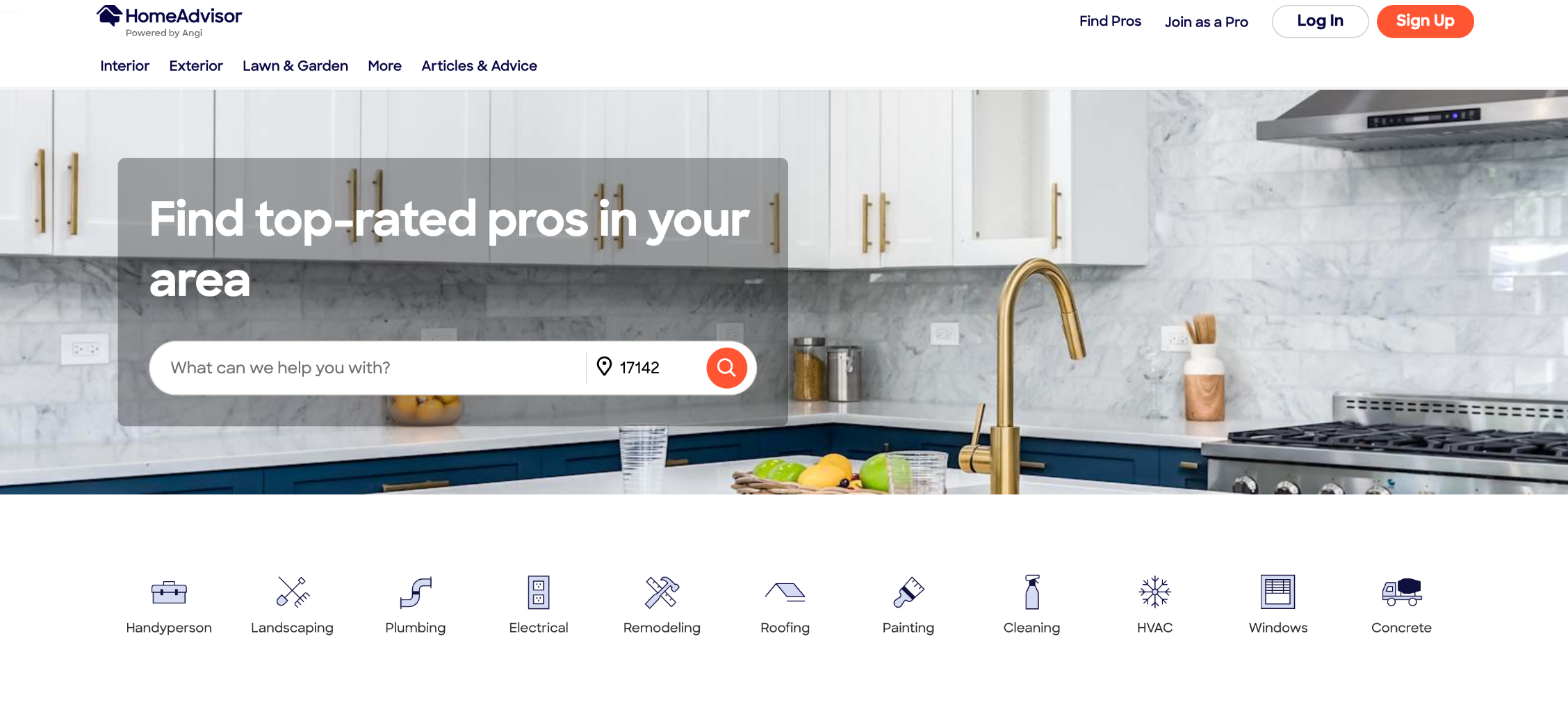 이미지 출처 : HomeAdvisor 사이트