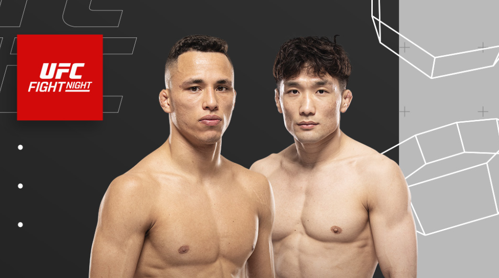 <쿠암바와 이창호, 출처: UFC>