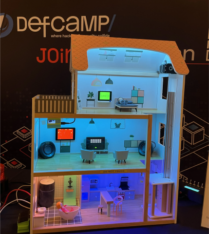 실제 사용된 Vulnerable House 모형 (출처: 김채영)