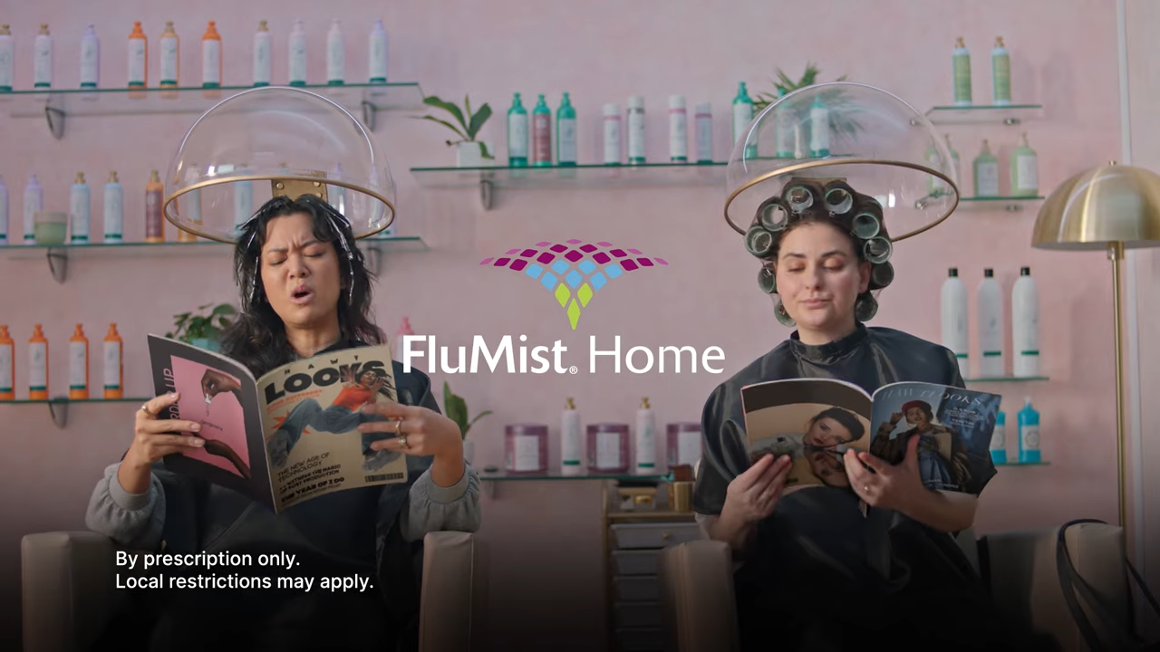 링크를 누르면 미국 플루미스트 광고를 볼 수 있어요. (이미지: 플루미스트 유튜)