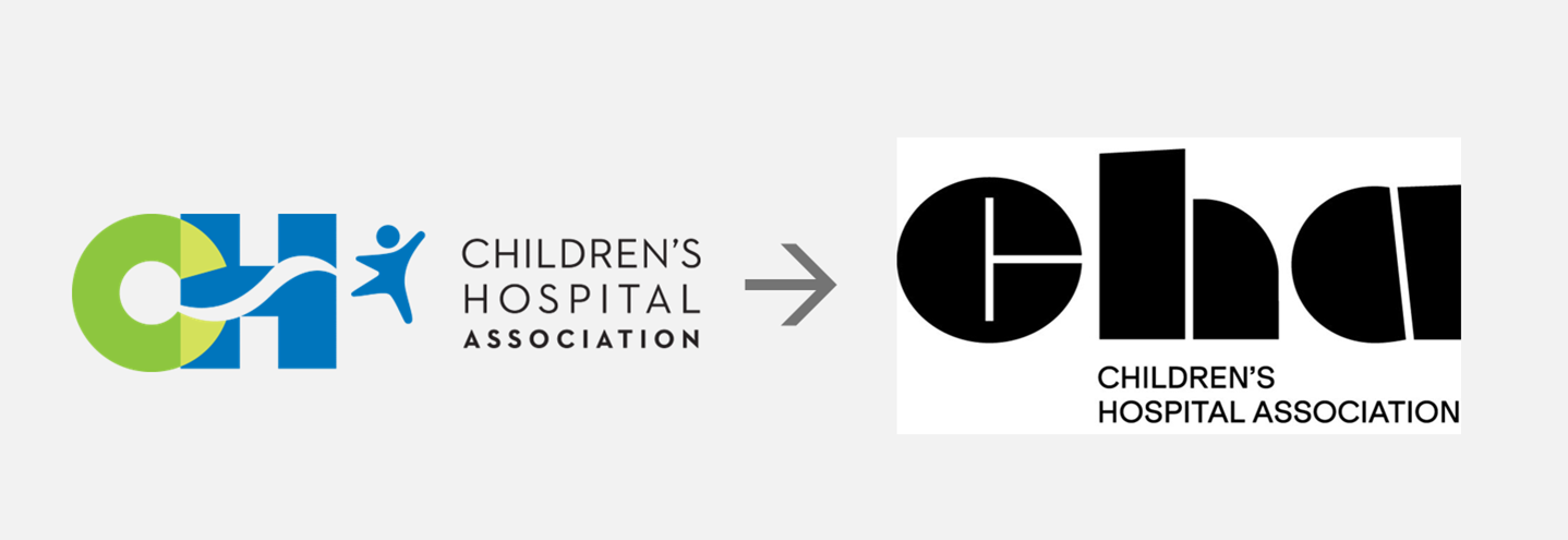 보통의 의료 네트워크와 완전히 다른 대담한 브랜드 로고로 변신했어요.