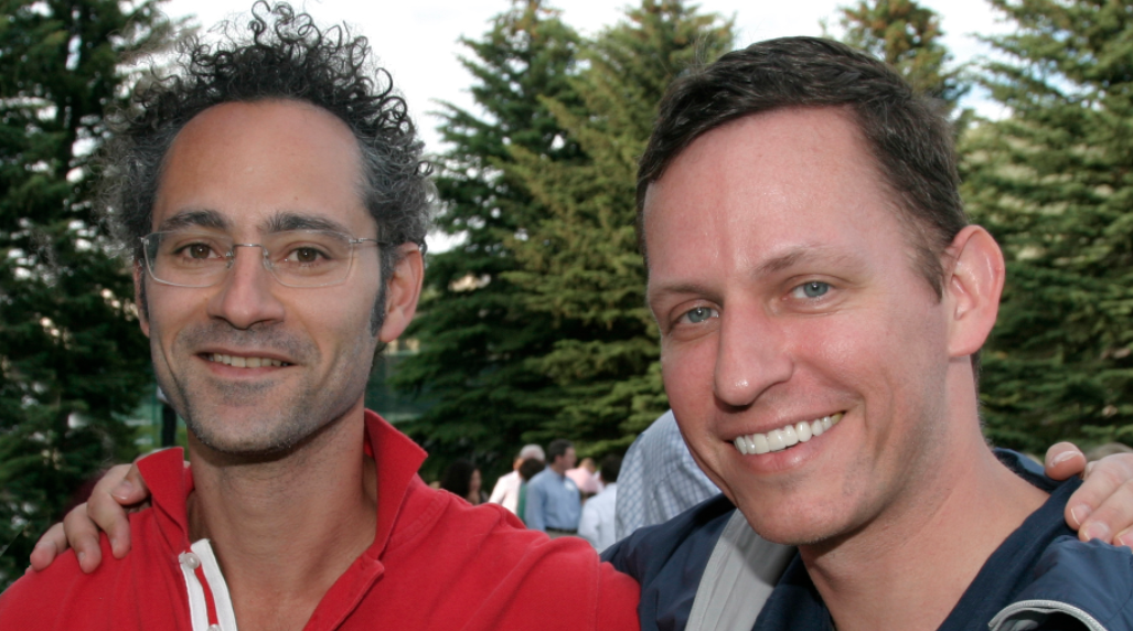 <알렉스 카프와 피터 틸, 출처: Forbes>