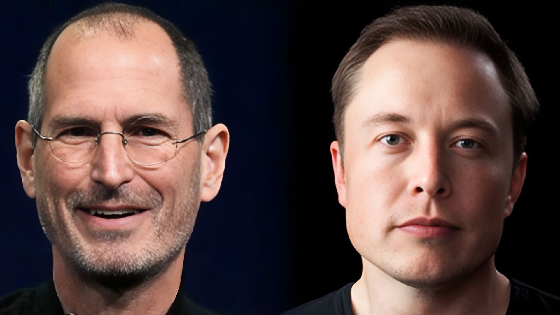 <스티브 잡스와 일론 머스크, 출처: Medium>