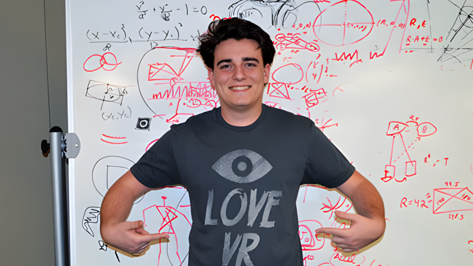 <어린 시절의 팔머 러키, 출처: Sterling Academy>