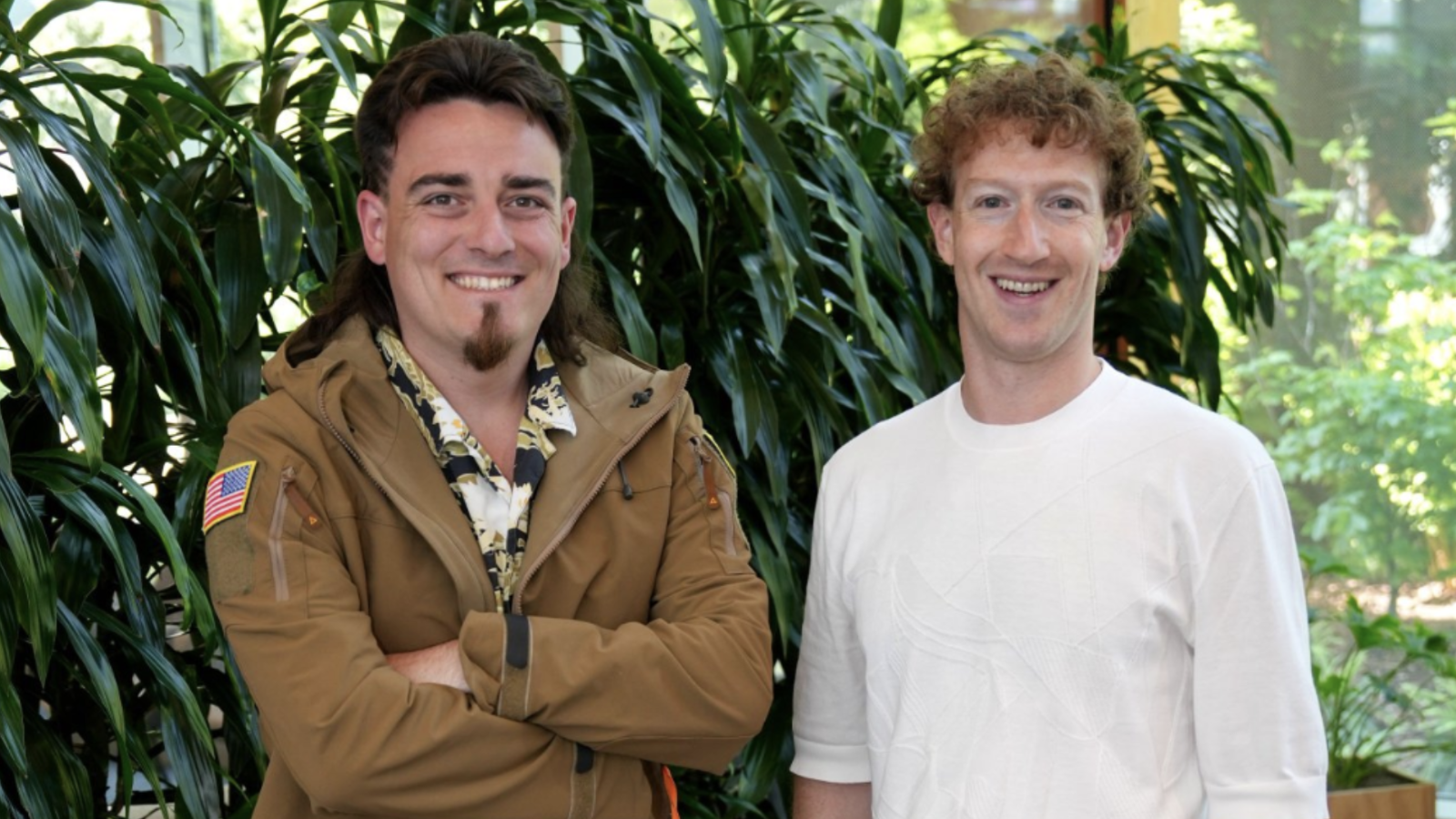 <팔머 러키와 마크 저커버그, 출처: fortune>