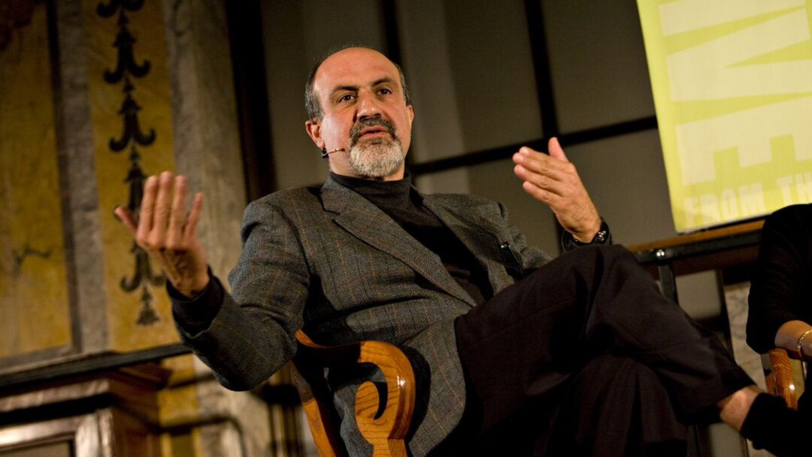 <나심 탈레브, 출처: Bloomberg News>