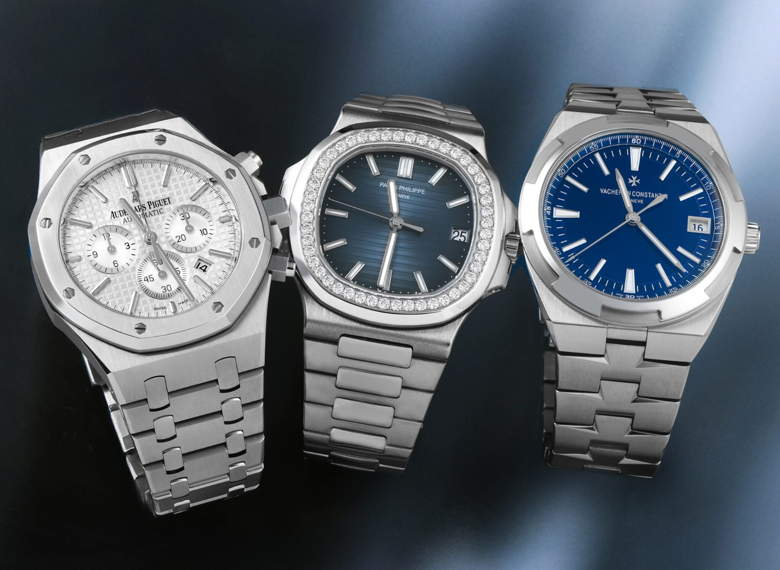<하이엔드 3대장, 출처: SwissWatchExpo>