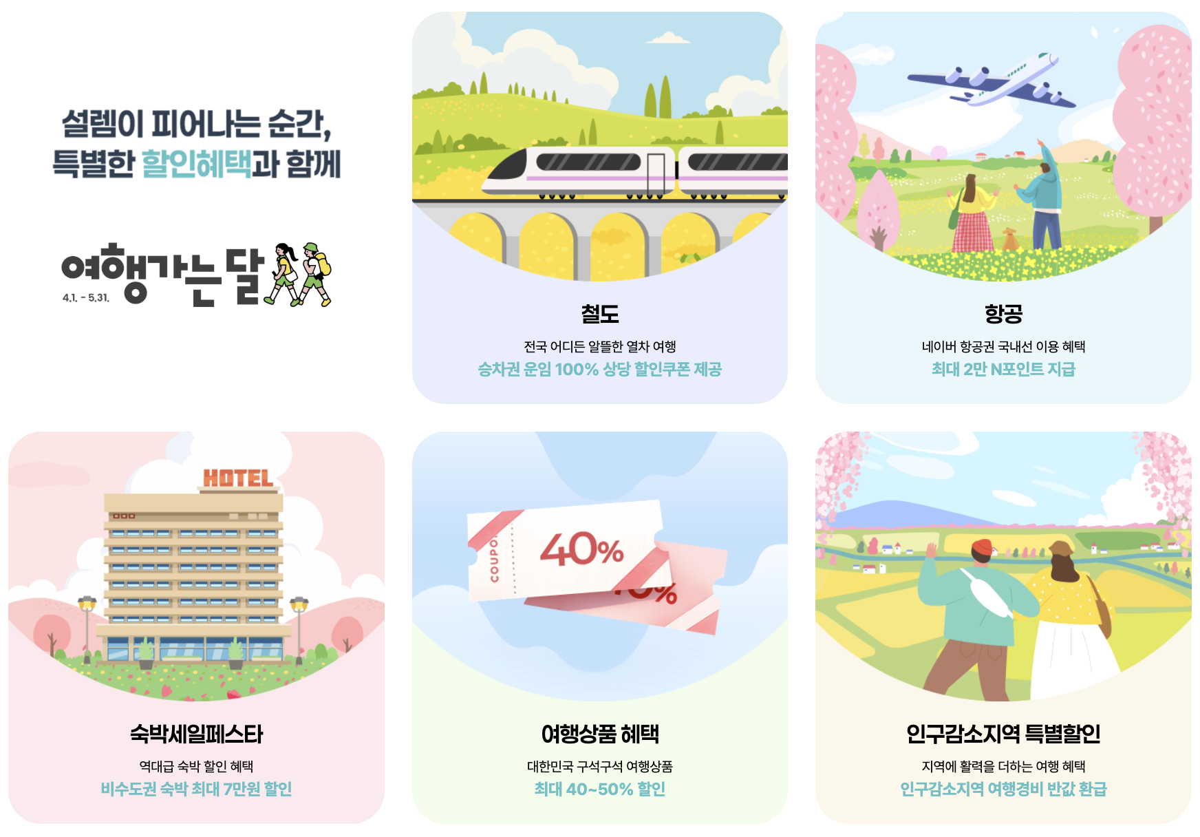 대한민국 구석구석 - 여행가는 달