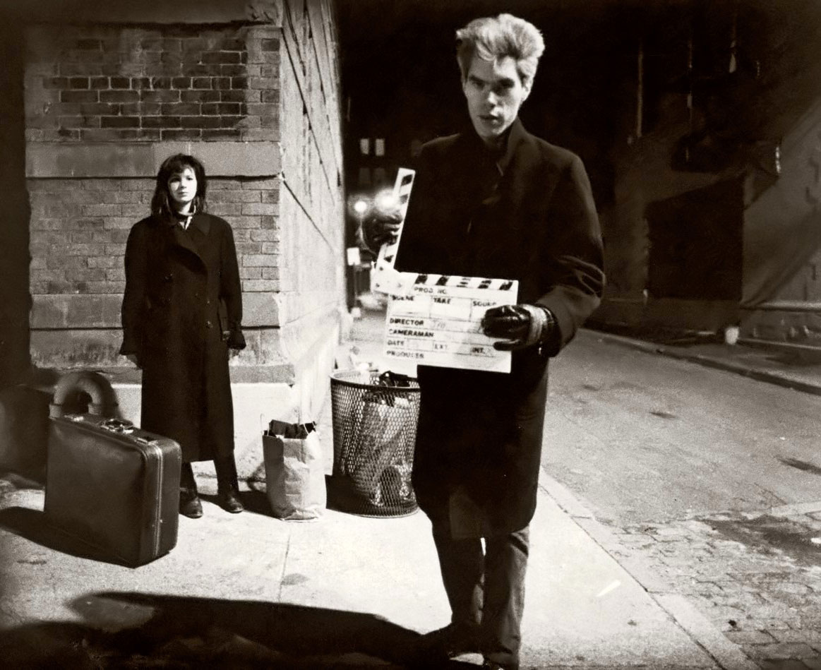 <천국보다 낯선>을 촬영 중인 짐 자무쉬 감독