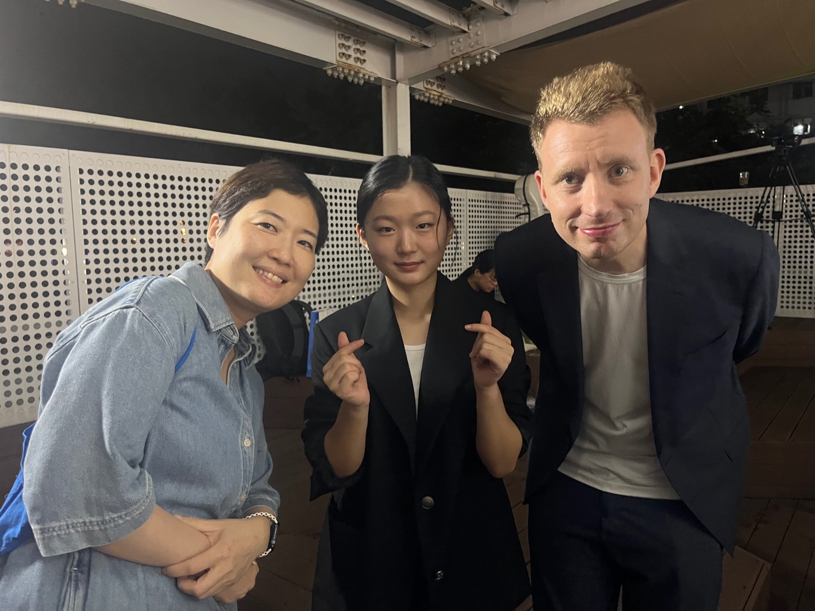 경쟁부문 심사위원과 <수연의 선율>의 김보민 배우