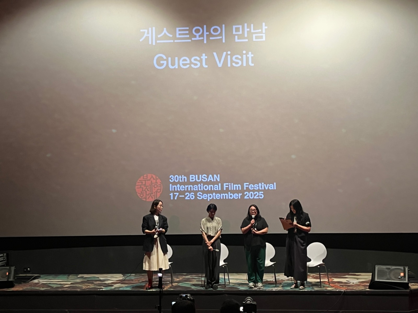 일본영화 <르누아르>상영 후 관객과의 대화