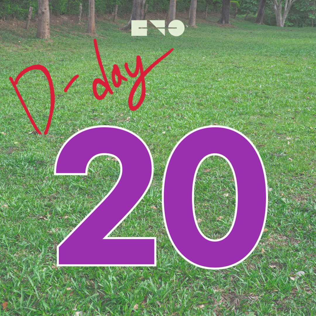 10월25(토) 기준 D-20일!