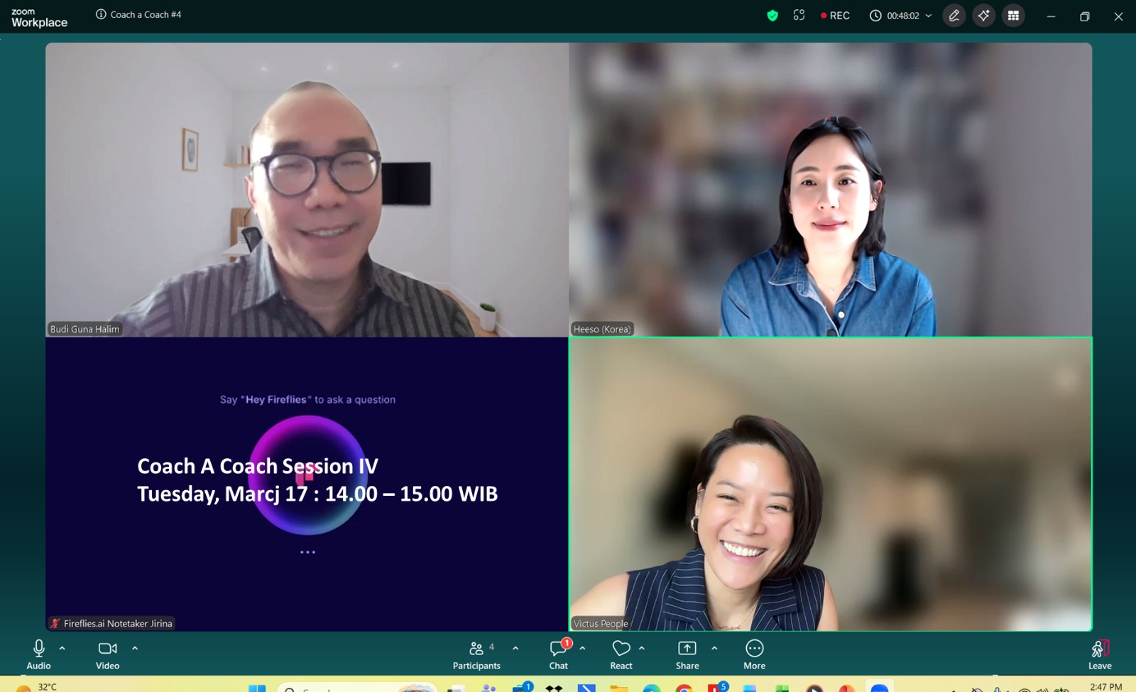 [코치로 일하기] 134. '인도네시아' 코치에게 코칭 받고, '태국' 코치에게 수퍼비전 받다의 썸네일 이미지