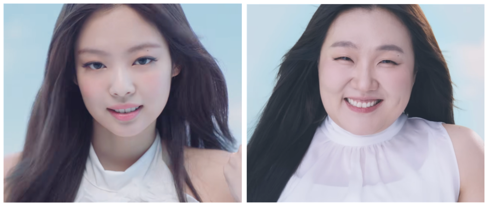 [처음처럼] 2021 제니 광고 / 2026 이수지 광고