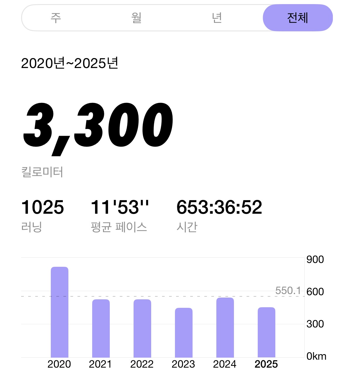 회복탄력성을 배운 달리기 6년 동안의 기록