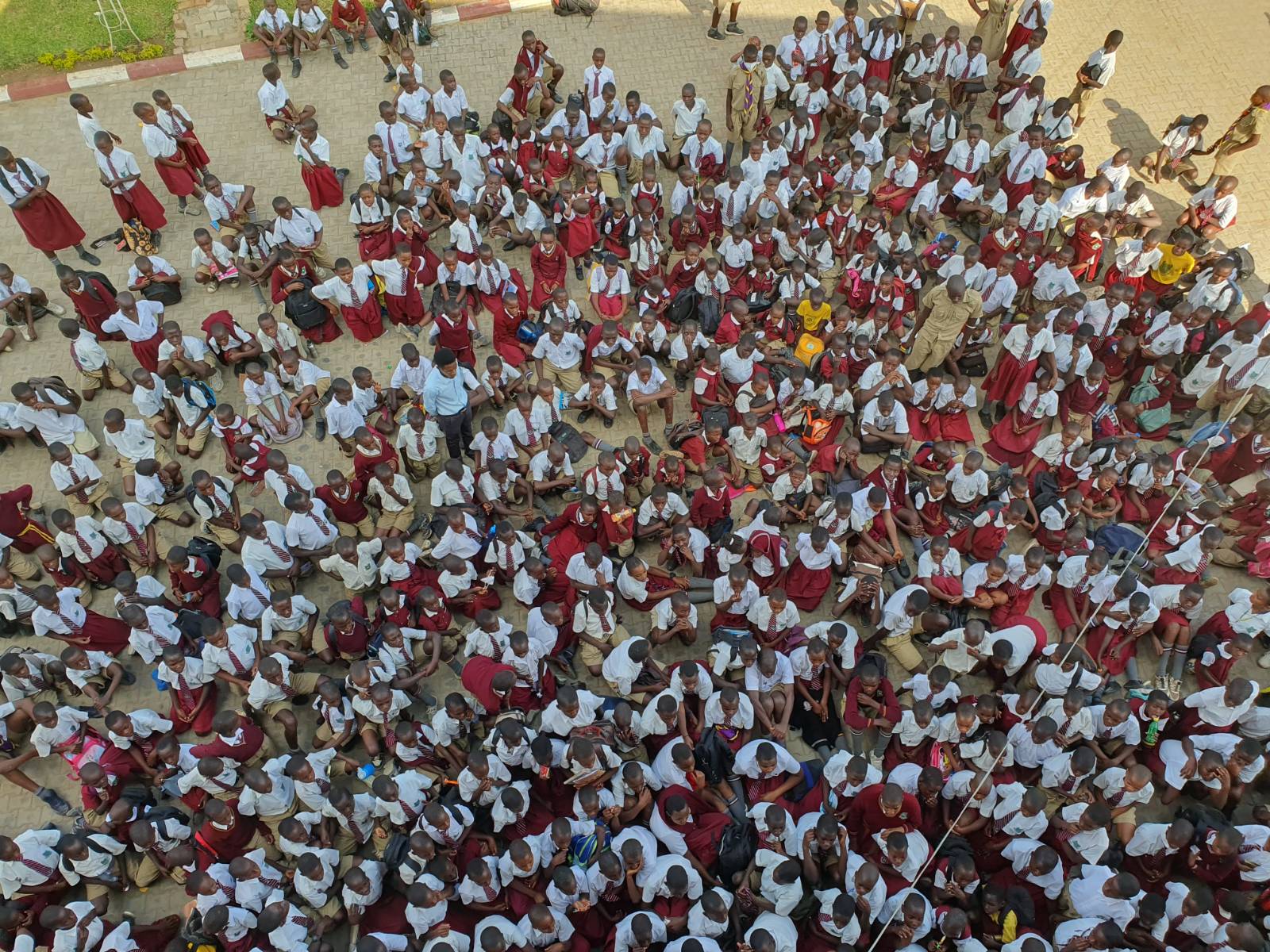 우간다 학교의 모습