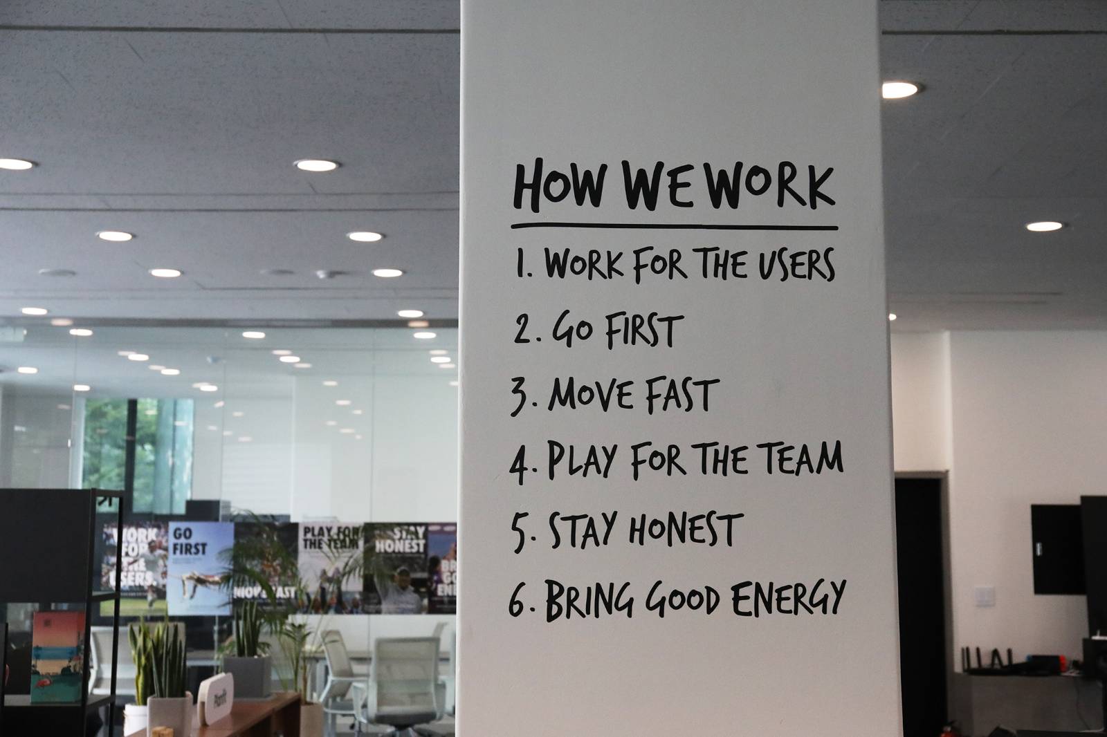 플랜핏 라이프의 핵심 가치 How We Work