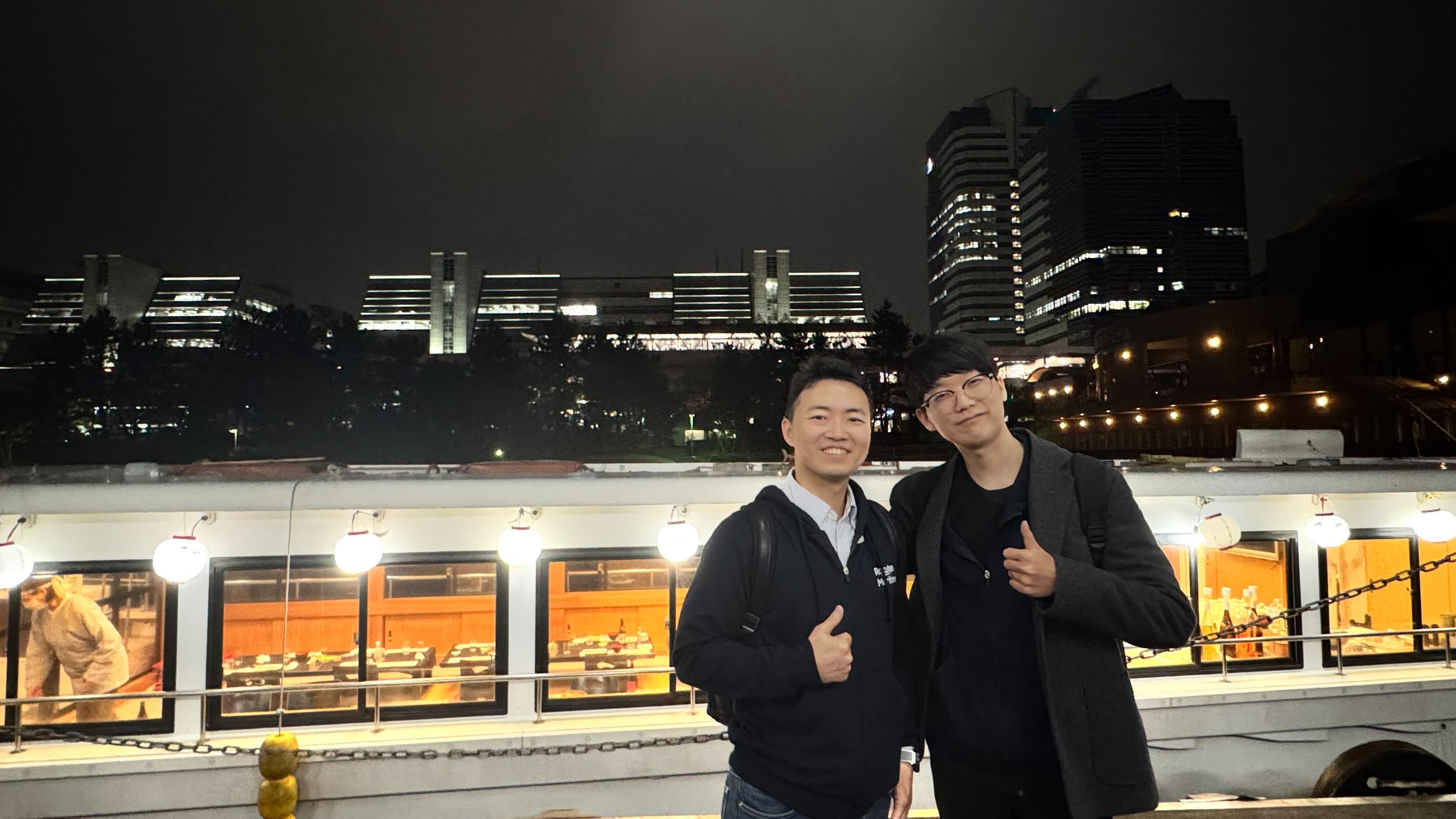래티스 공동창업자 강상원 대표(왼쪽), 이재하 부대표(오른쪽)