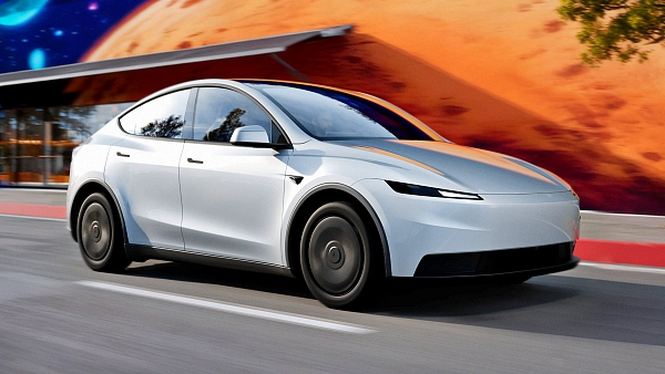 2025년 10월 공개한 저가형 모델Y 전기차 [사진: 테슬라]