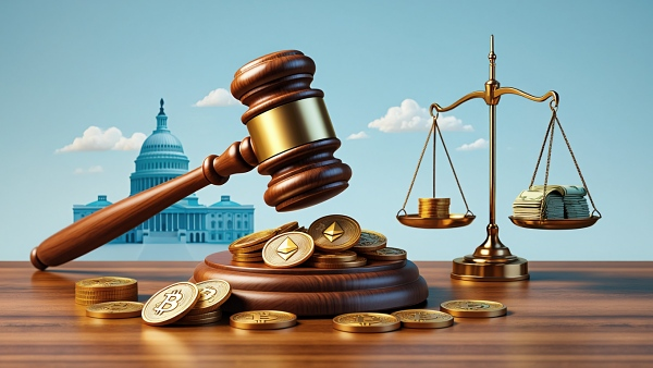 디지털 자산 입법화 여부에 따라, 암호화폐 시장도 적지 않은 변화가 생길 전망이다. [사진: Reve AI]