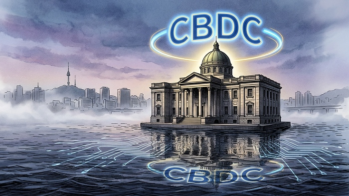 &nbsp; 한국은행이 CBDC 실증 사업인 '프로젝트 한강'을 적극 추진하고 있다 [사진: Gamma Imagine]