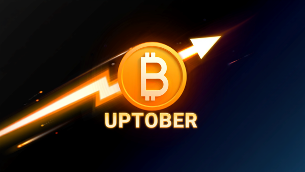 &nbsp; 올해 10월 은역사적인 비트코인 업토버가 될 것이라는 전망에도 정작 시장은 큰 반응이 없는 상황이다. [사진: Reve AI]