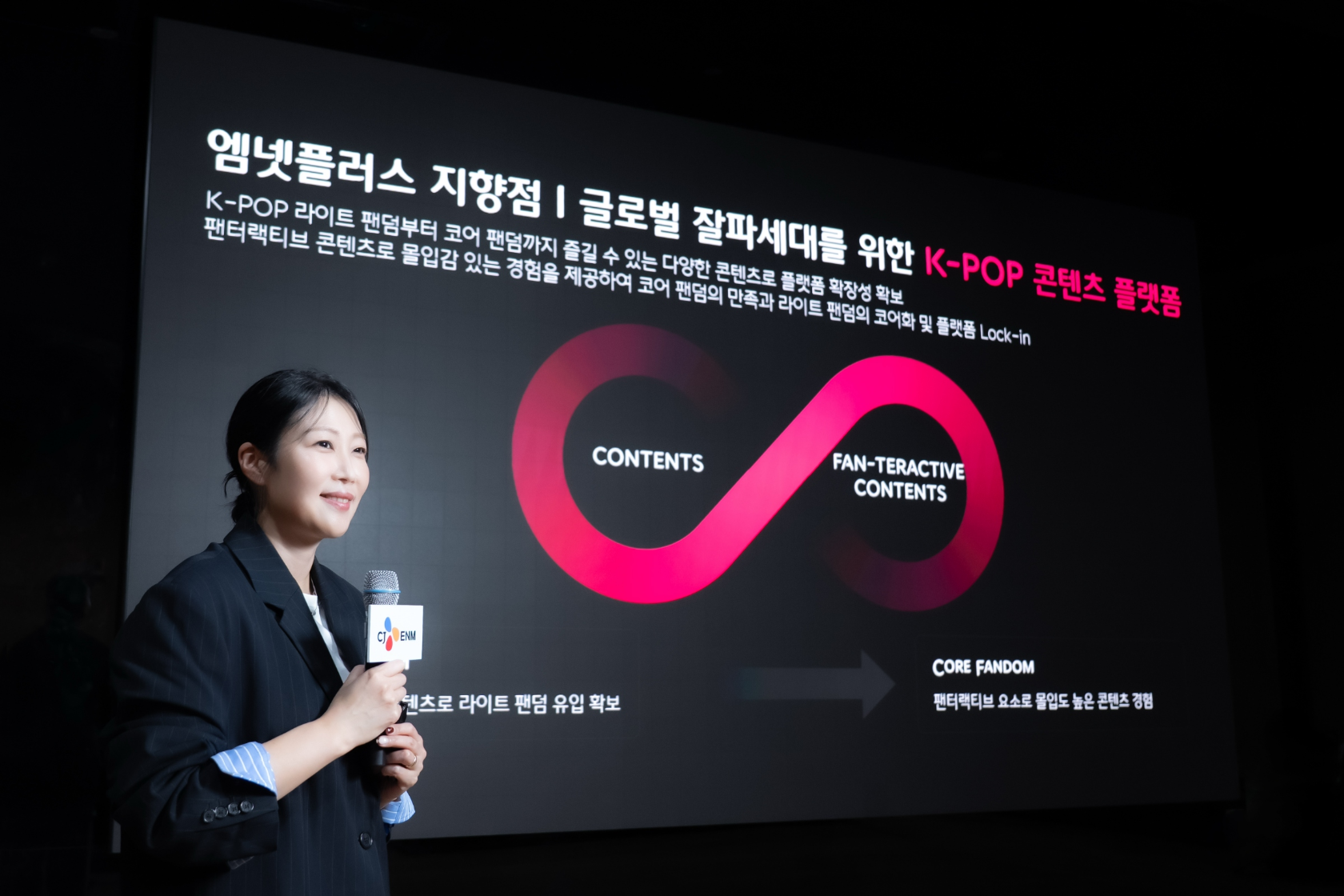 케이팝 콘텐츠 플랫폼의 비전 ② | 엠넷플러스, 김지원 사업부장 인터뷰 |&nbsp;

2025.11.21

